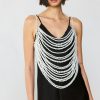 CURRENT AIR Pearl Body Chain Accessories