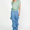 CURRENT AIR Surplice Sleeveless Blouse Sleeveless Tops