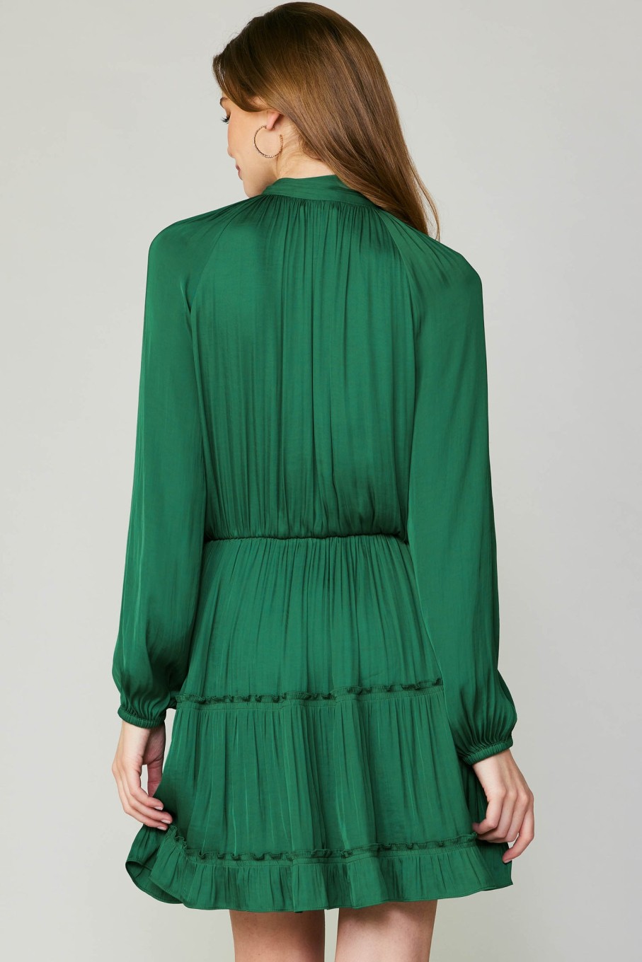 CURRENT AIR Ribbon Tie Mini Dress Mini Dresses