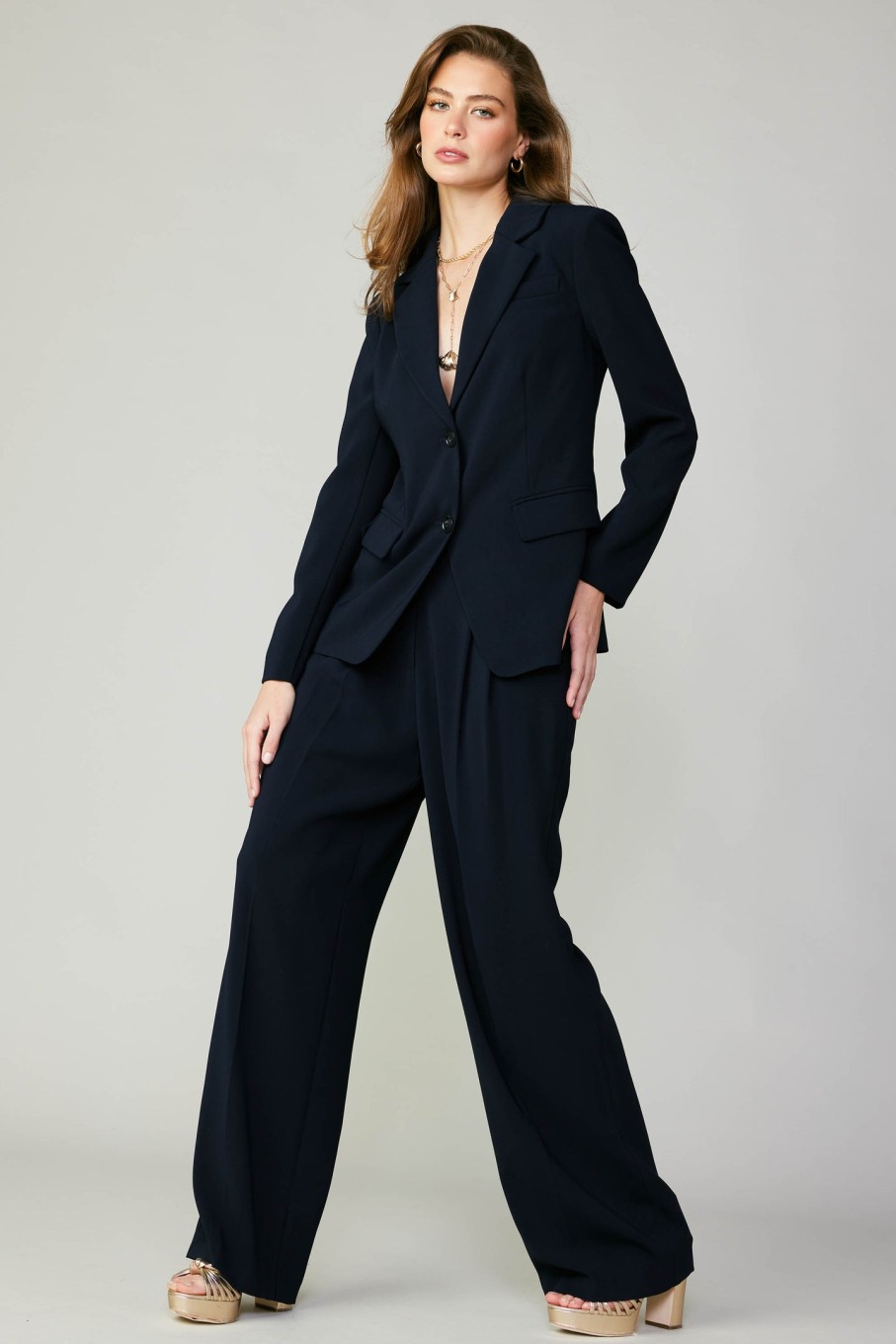 CURRENT AIR Pintucked Trousers Sets