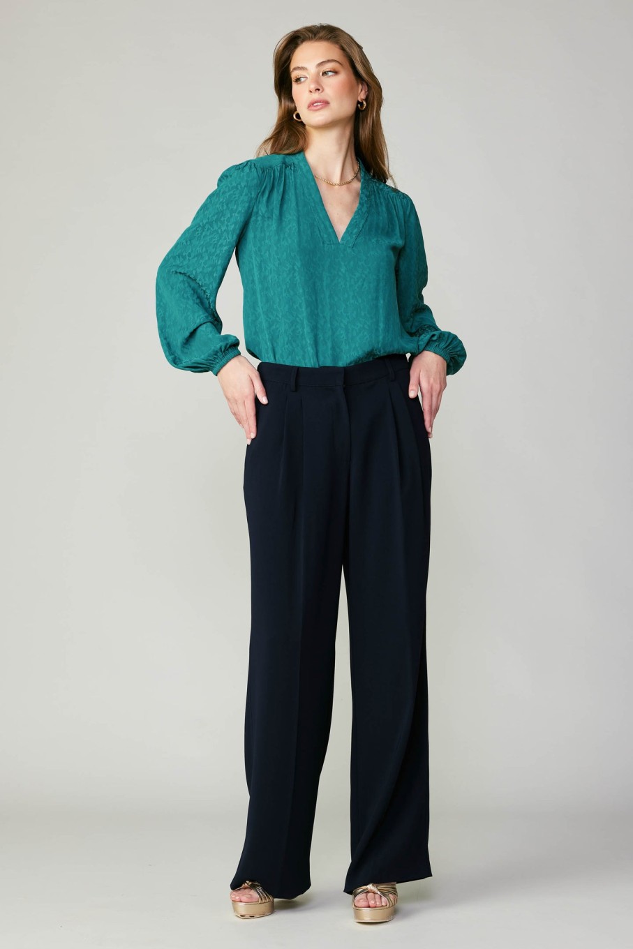 CURRENT AIR Pintucked Trousers Sets
