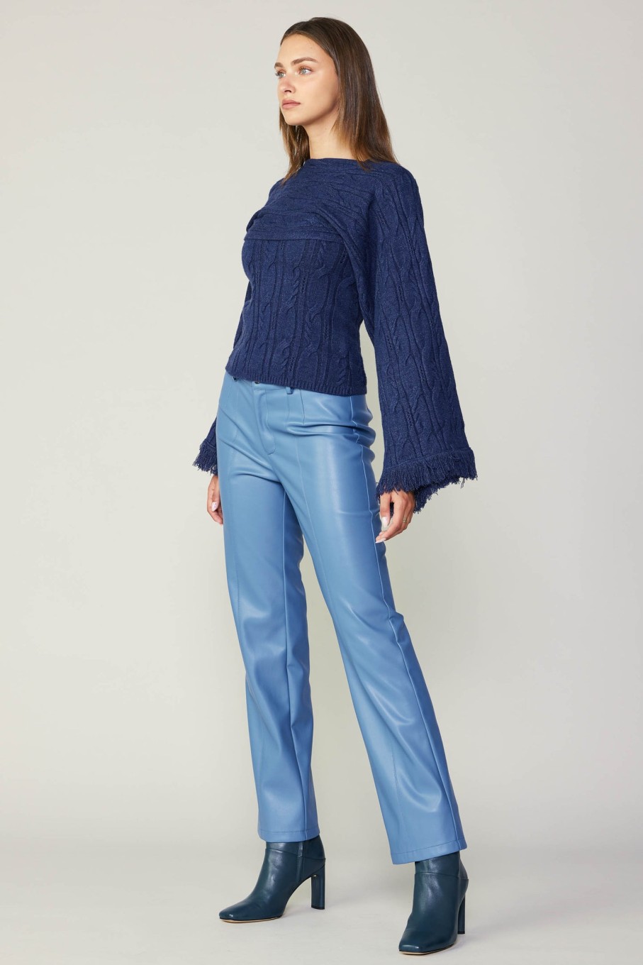 CURRENT AIR Sweater Shrug Top Set Blouses