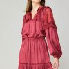 CURRENT AIR Lace Contrast Mini Dress Mini Dresses