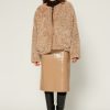 CURRENT AIR Faux Fur Contrast Jacket Coats & Jackets