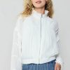 CURRENT AIR Shirred Sleeve Jacket Coats & Jackets