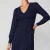CURRENT AIR Belted Knit Mini Dress Knitwear