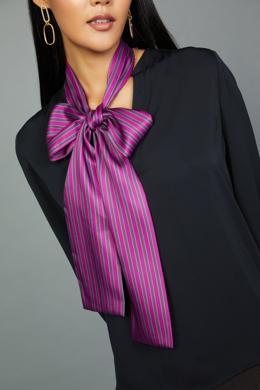 CURRENT AIR Striped Bow Tie Accessories
