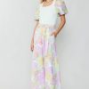 CURRENT AIR Linen Blend Floral Pants Sets
