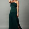 CURRENT AIR Ribbed Waist Midi Skirt Skirts