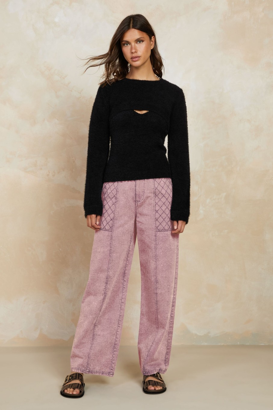CURRENT AIR Pullover Shrug Cami Set Coats & Jackets