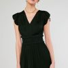 CURRENT AIR Sereia Pleated Midi Dress Midi Dresses