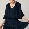 CURRENT AIR Aurelie Pleated Mini Dress Mini Dresses