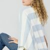 CURRENT AIR Striped Textured Throw Blanket Accessories