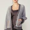 CURRENT AIR Contrast Pocket Cardigan Cardigans