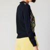 CURRENT AIR Floral Contrast Panel Sweater Sweaters