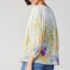 CURRENT AIR Gradient Floral Motif Blouse Blouses