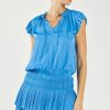 CURRENT AIR Zoey Pleated Mini Dress Mini Dresses