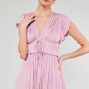 CURRENT AIR Mara Pleated Maxi Dress Midi Dresses