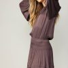 CURRENT AIR Lace Inlayed Mini Dress Mini Dresses