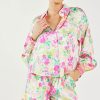 CURRENT AIR Botanical Watercolor Blouse Blouses