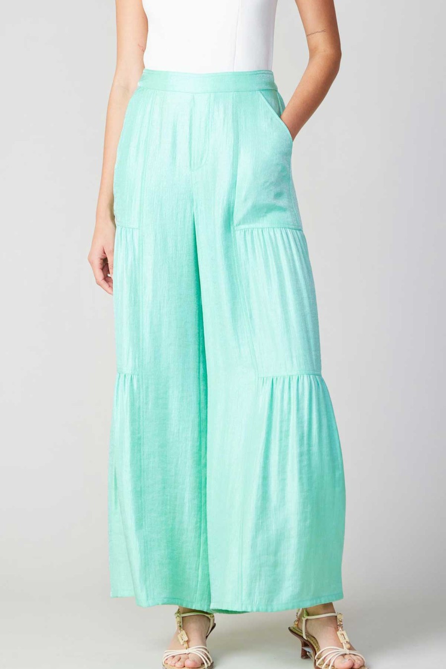 CURRENT AIR Pastel Wide Leg Pants Sets