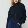 CURRENT AIR Shirred Sleeve Jacket Coats & Jackets