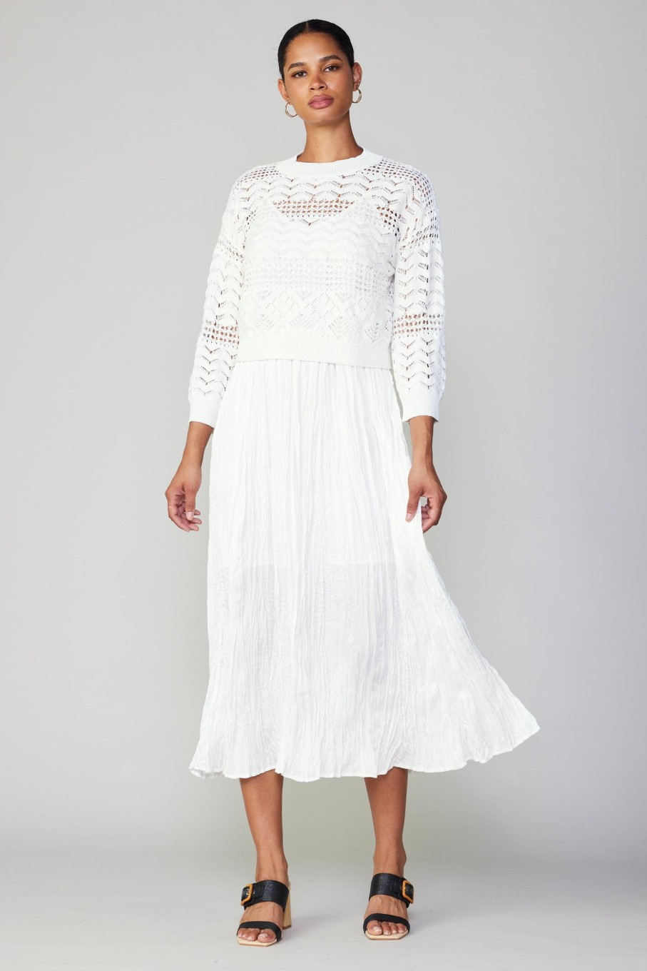 CURRENT AIR Two Piece Sweater Dress Knitwear