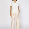 CURRENT AIR Smocked Sleeve Top Blouses