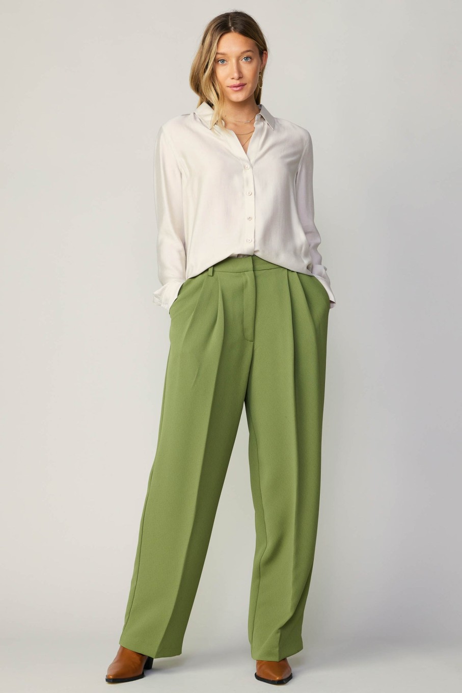 CURRENT AIR Pintucked Trousers Sets