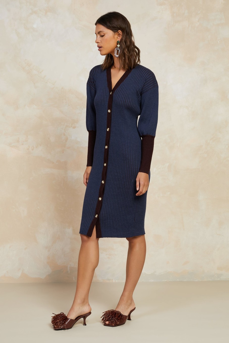 CURRENT AIR Midi Sweater Dress Midi Dresses