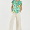 CURRENT AIR Brooklyn Crinkle Top Blouses