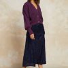 CURRENT AIR Pleated Cardigan Knitwear