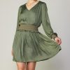 CURRENT AIR Santa Fe Embroidered Mini Dress Mini Dresses