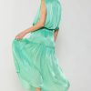 CURRENT AIR Satin Weave Maxi Skirt Skirts