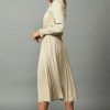 CURRENT AIR Aida Smocked Midi Dress Midi Dresses