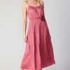 CURRENT AIR Rose Applique Cami Dress Midi Dresses