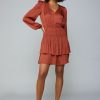 CURRENT AIR Smocked Tiered Mini Dress Mini Dresses
