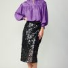 CURRENT AIR Sequin Pencil Skirt Skirts