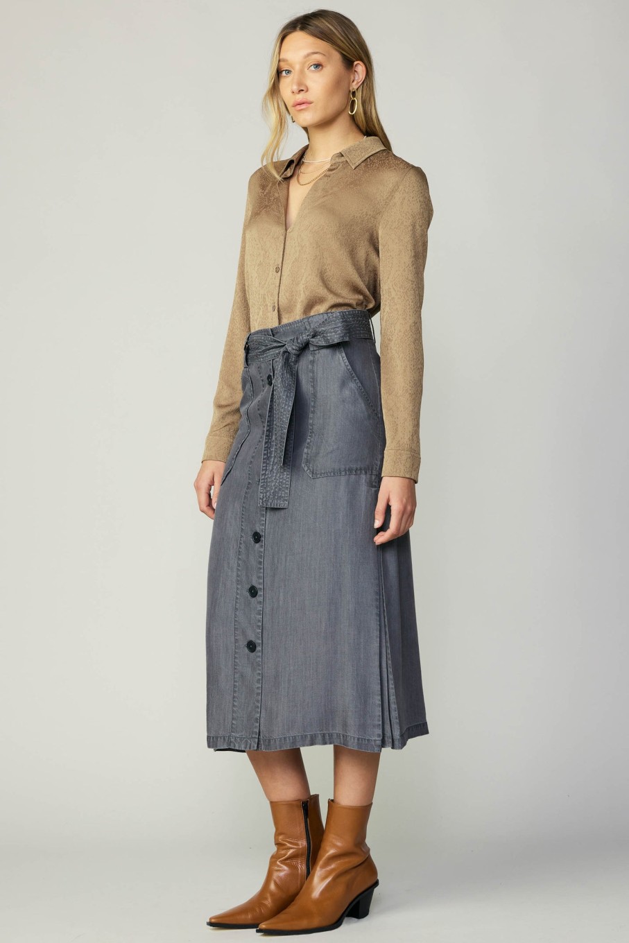 CURRENT AIR Washed Utility Skirt Skirts