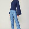 CURRENT AIR Vegan Leather Straight Pant Pants