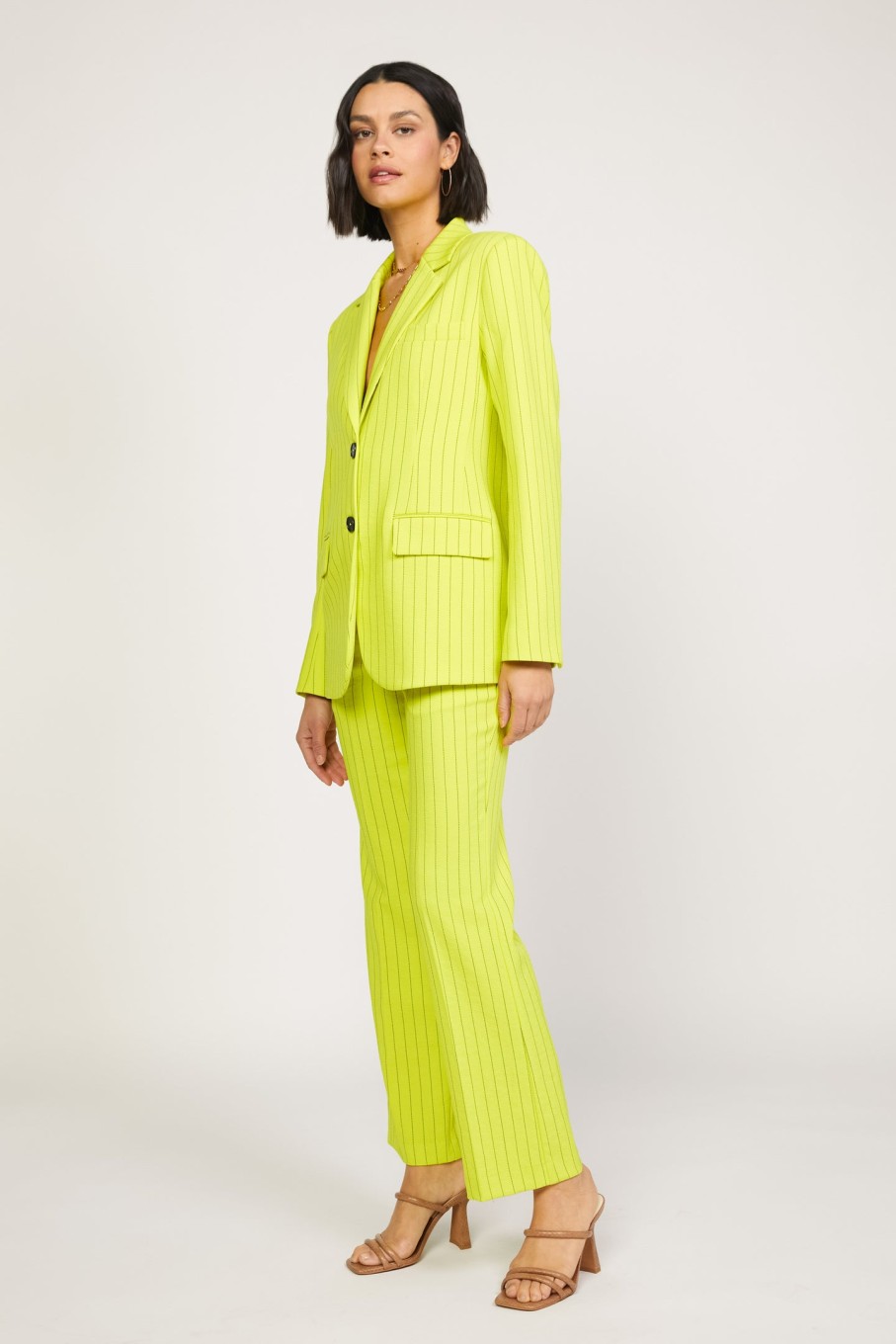 CURRENT AIR Pinstriped Bootcut Pant Sets