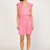 CURRENT AIR Talia Flutter Sleeve Mini Dress Mini Dresses
