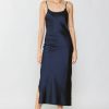 CURRENT AIR Silk Bias Midi Dress Midi Dresses