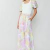 CURRENT AIR Linen Blend Floral Pants Pants