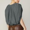 CURRENT AIR Cape Layered Sweater Top Knitwear