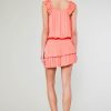 CURRENT AIR Sweetheart Smocked Mini Dress Mini Dresses