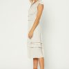 CURRENT AIR Sereia Pleated Midi Dress Midi Dresses