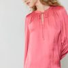 CURRENT AIR Shirred Yoke Blouse Blouses