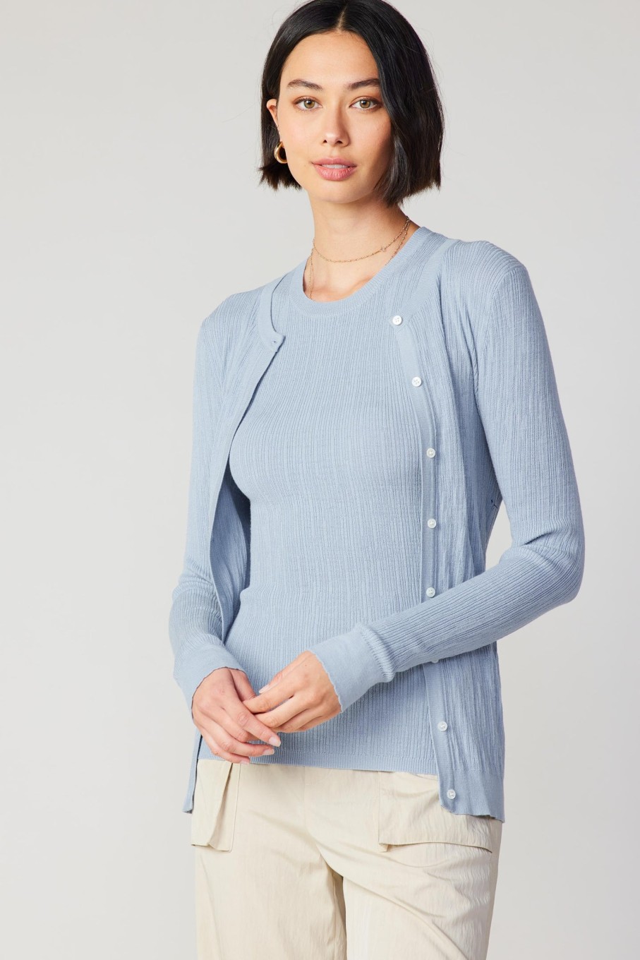 CURRENT AIR Two Piece Cardigan Set Cardigans