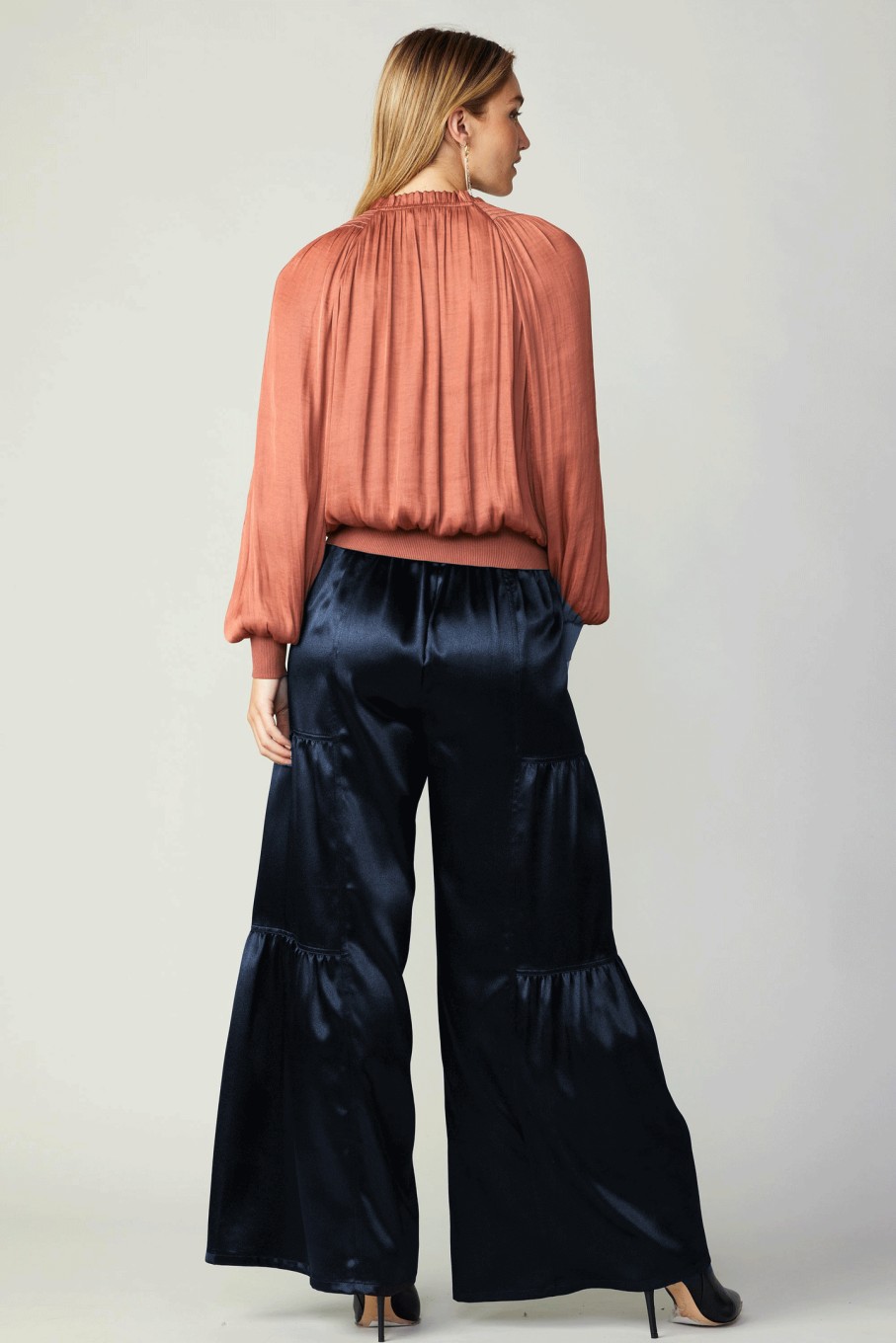 CURRENT AIR Tiered Wide Leg Pants Pants